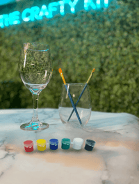Wine Glass Kit - The Crafty Kit