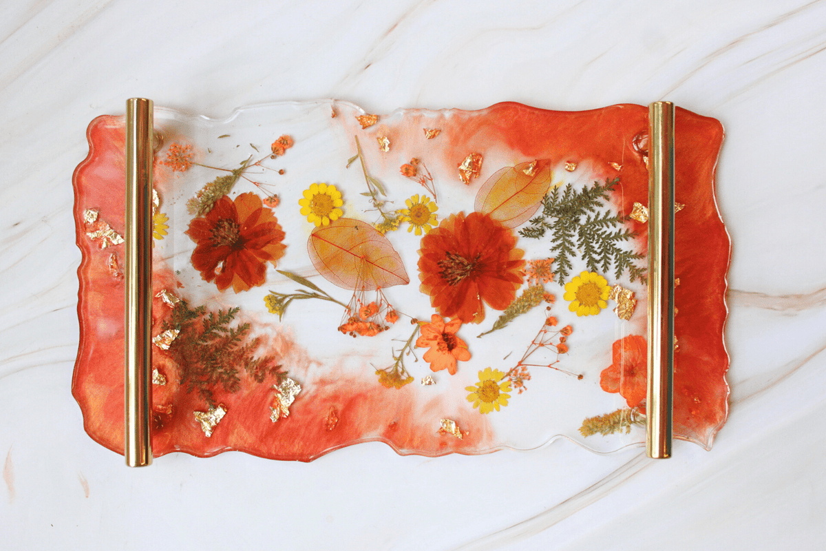 DIY Resin Serving Tray Kit - The Crafty Kit