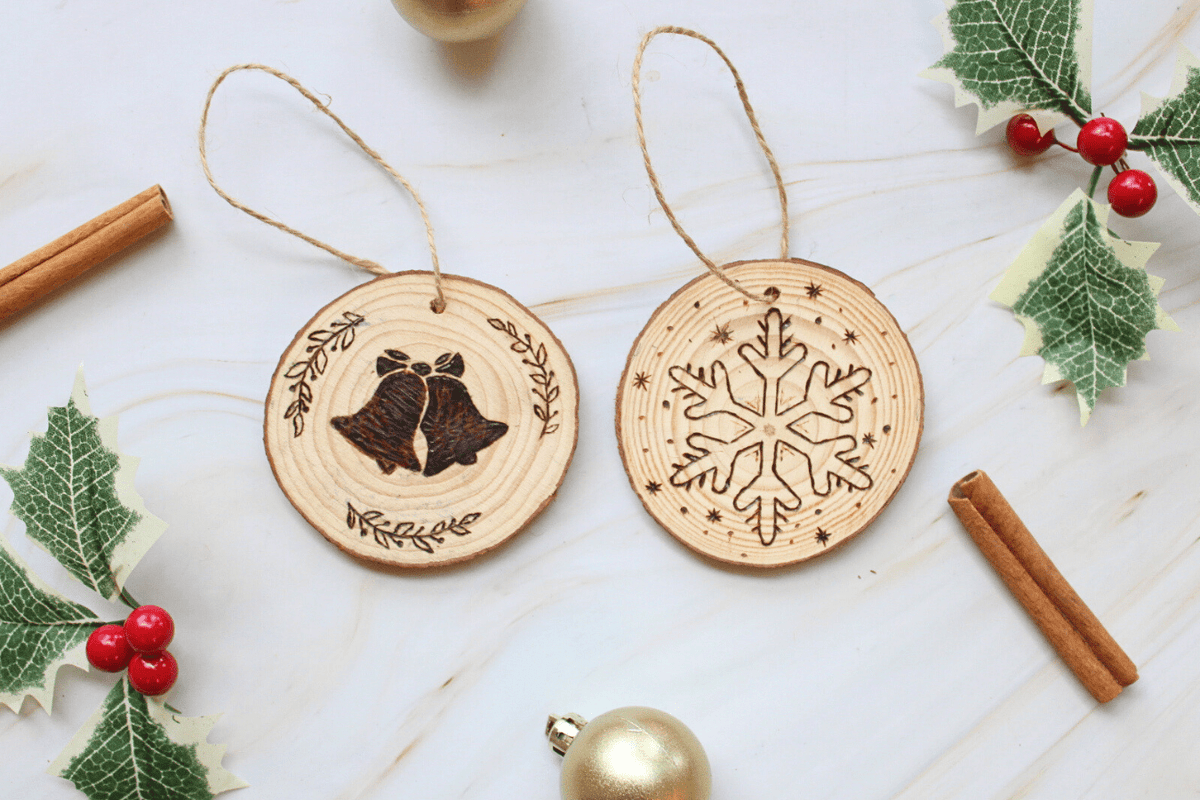 DIY Wood Burning Ornaments Kit - The Crafty Kit
