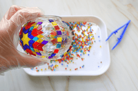 DIY Turkish Mosaic Lamp Kit - The Crafty Kit