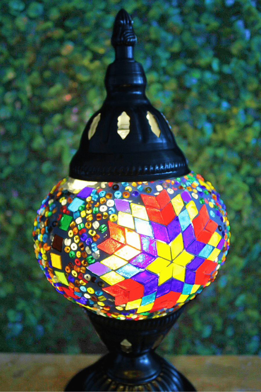 DIY Turkish Mosaic Lamp Kit - The Crafty Kit