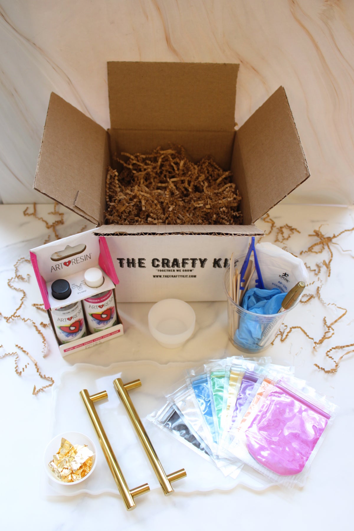 DIY Resin Serving Tray Kit - The Crafty Kit