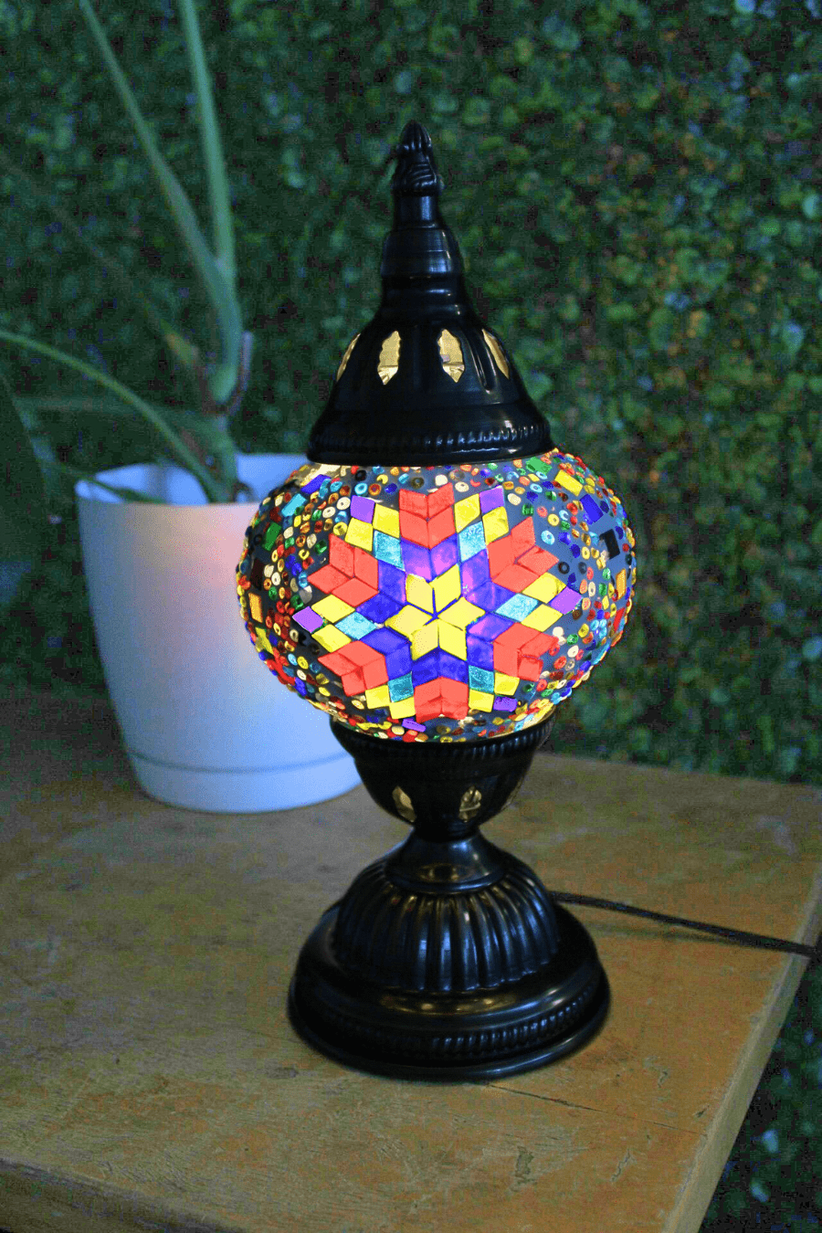 DIY Turkish Mosaic Lamp Kit - The Crafty Kit