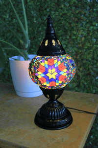 DIY Turkish Mosaic Lamp Kit - The Crafty Kit