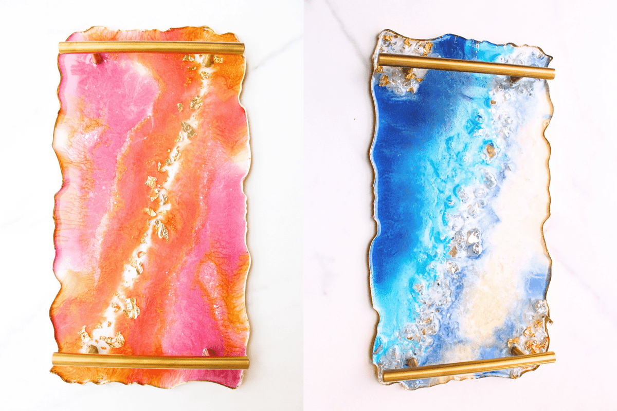DIY Resin Serving Tray Kit - The Crafty Kit