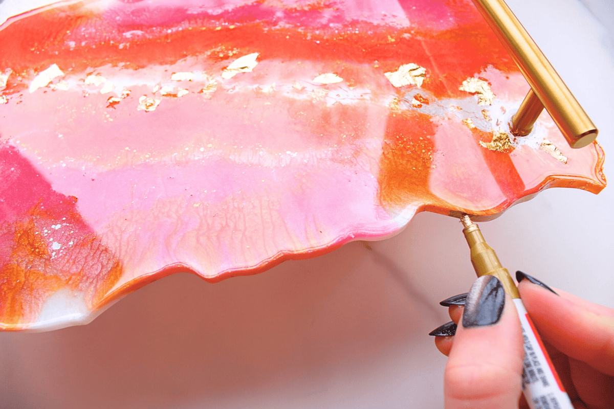 DIY Resin Serving Tray Kit - The Crafty Kit