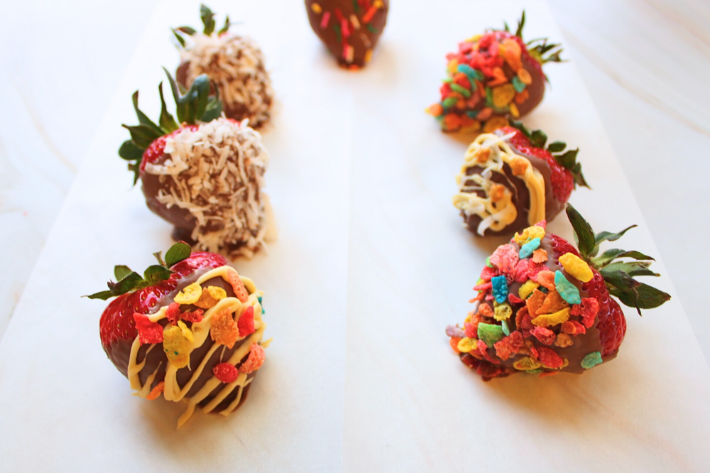 Strawberry decorating workshop