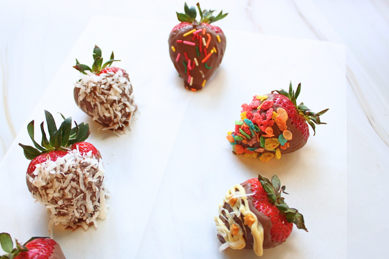 Strawberry decorating workshop