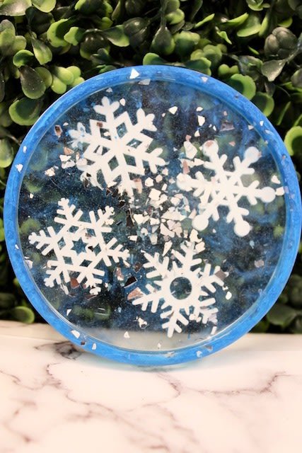 DIY Fall & Holiday Resin Art Coaster Kit - The Crafty Kit