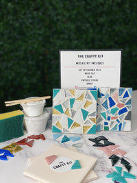 DIY Mosaic Coaster Kit - The Crafty Kit
