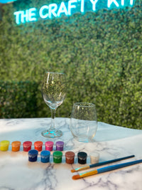 Wine Glass Kit - The Crafty Kit