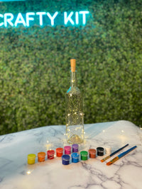 Wine Bottle Painting Kit - The Crafty Kit