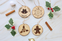 DIY Wood Burning Ornaments Kit