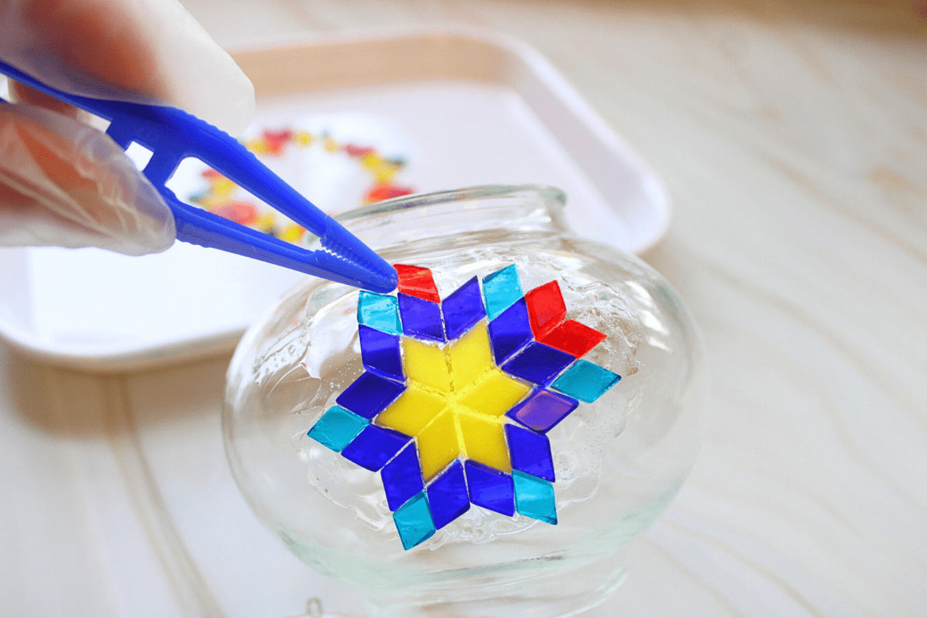 DIY Turkish Mosaic Lamp Kit The Crafty Kit