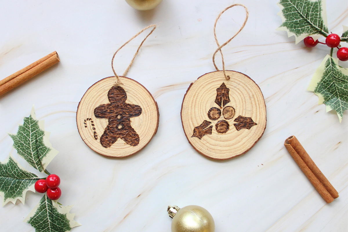 DIY Wood Burning Ornaments Kit