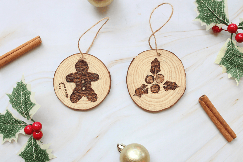 DIY Wood Burning Ornaments Kit - The Crafty Kit