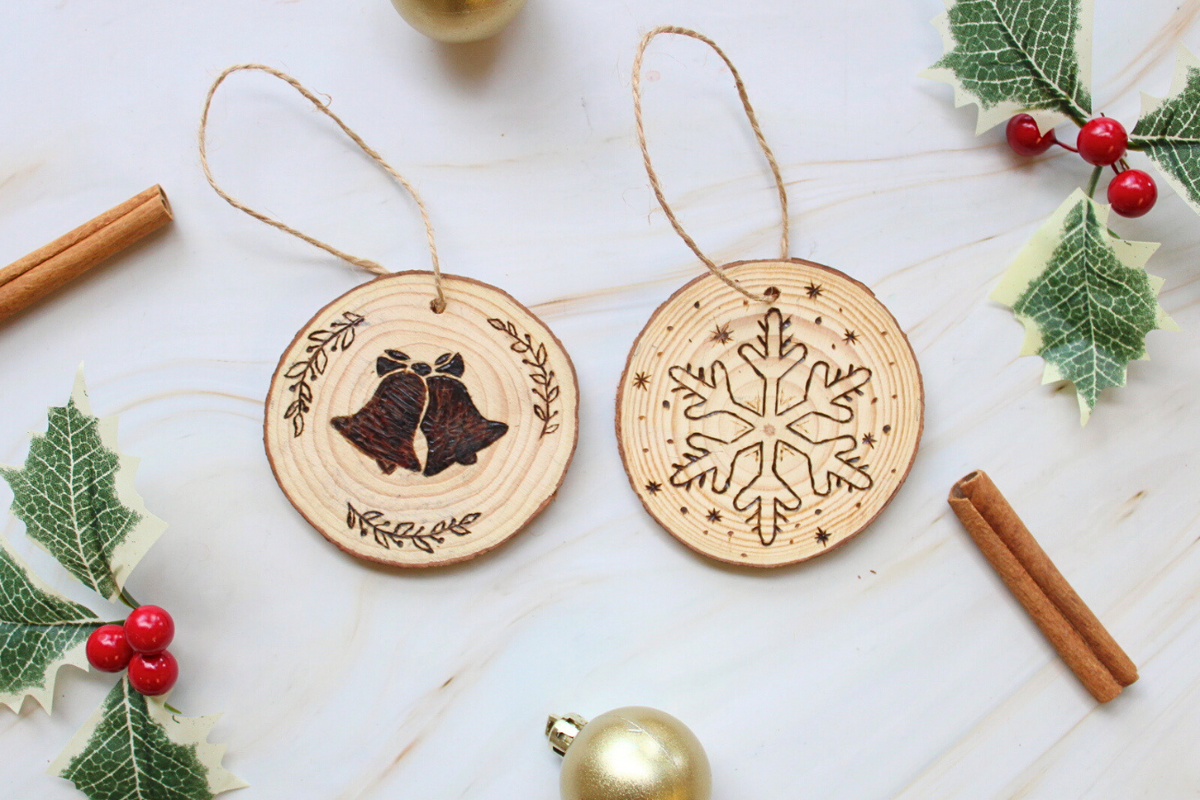 DIY Wood Burning Ornaments Kit