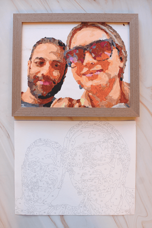 DIY Paint Your Portrait Kit - The Crafty Kit