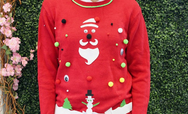 DIY Ugly Holiday Sweater - In Person Workshop Westwood NJ