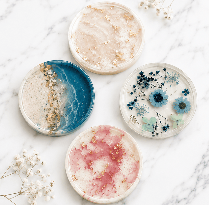 DIY Resin Art Coaster Kit - The Crafty Kit