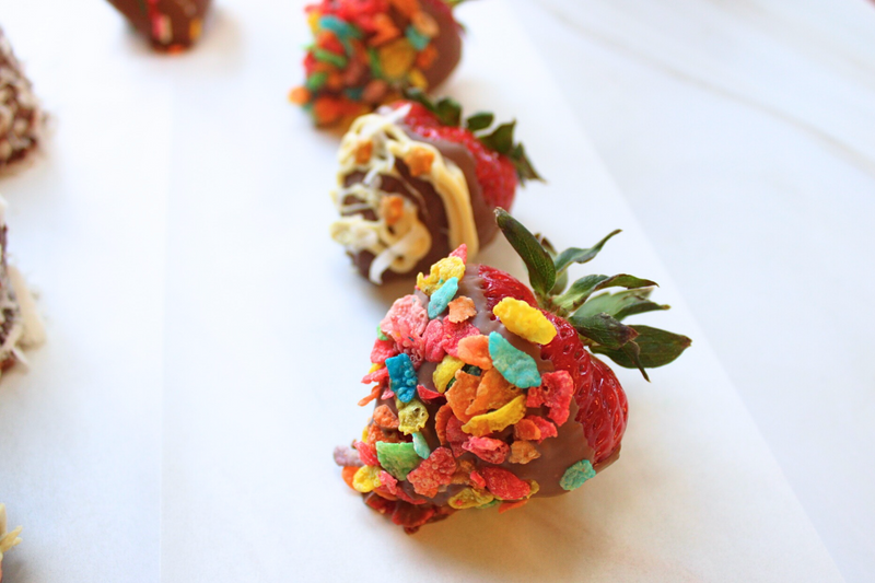 Strawberry decorating workshop