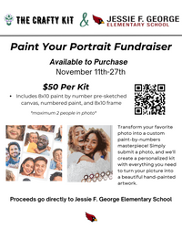 Paint Your Portrait- Jesse F. George Elementary School PSO-  Holiday Fundraiser