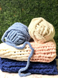 Chunky Blanket Arm Knitting: In-Person Workshop Westwood