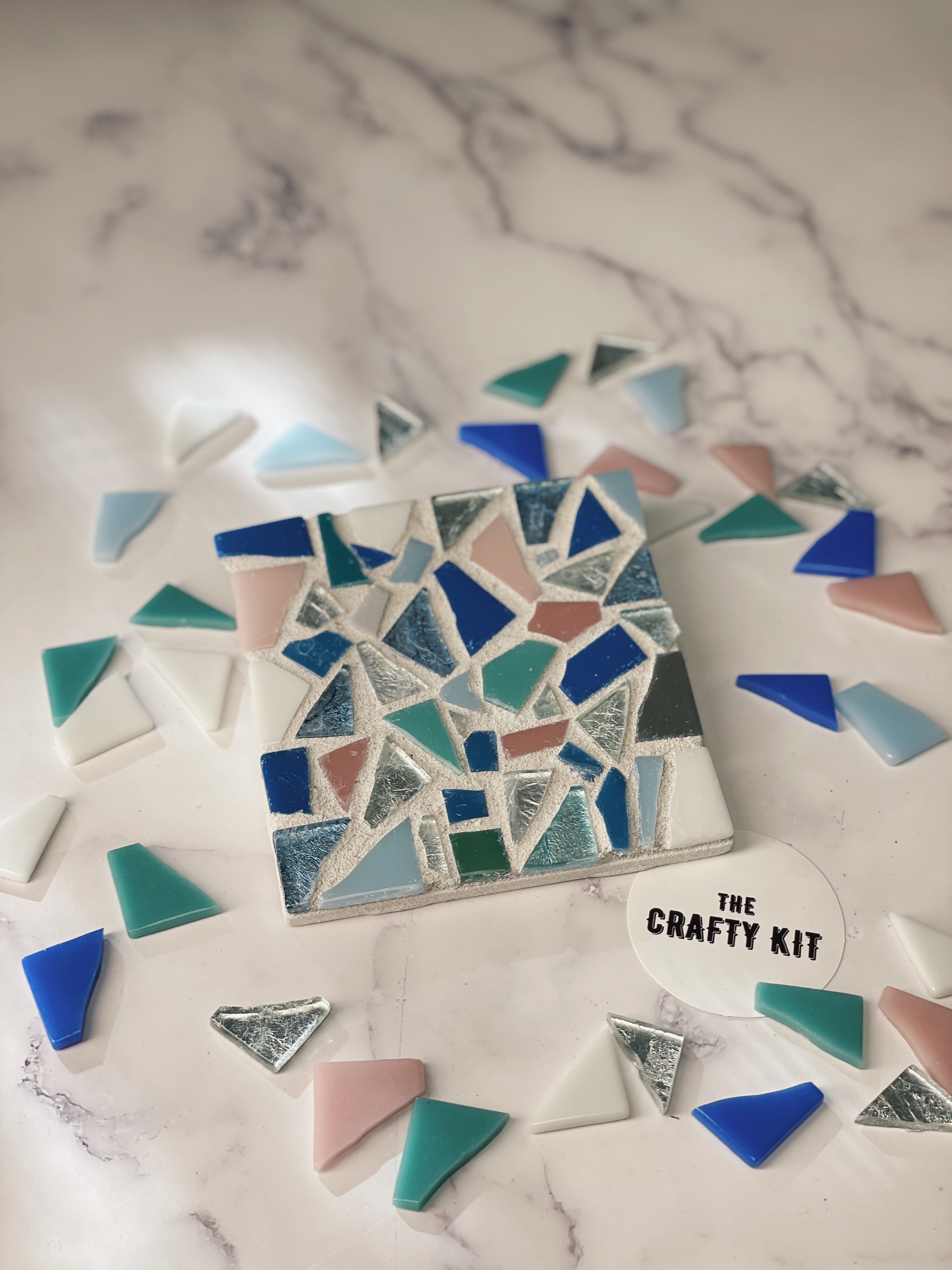 DIY Mosaic Coaster Kit The Crafty Kit