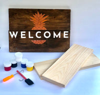 Wooden Board Sign Kit