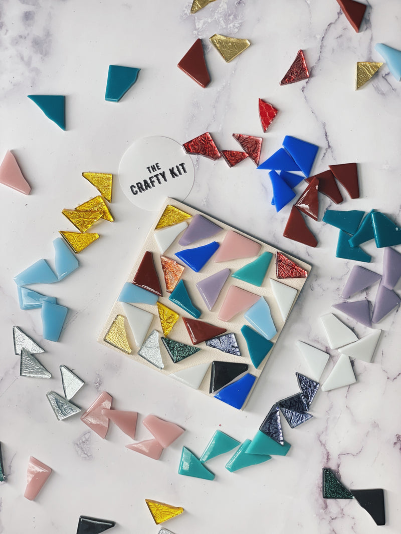 DIY Mosaic Coaster Kit The Crafty Kit